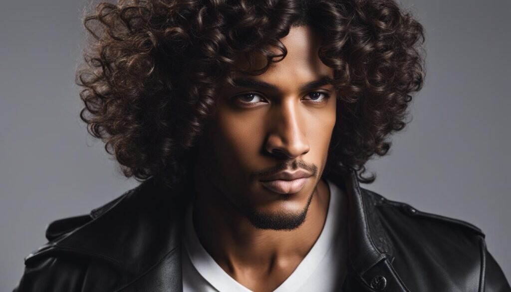 cabelo cacheado masculino black power