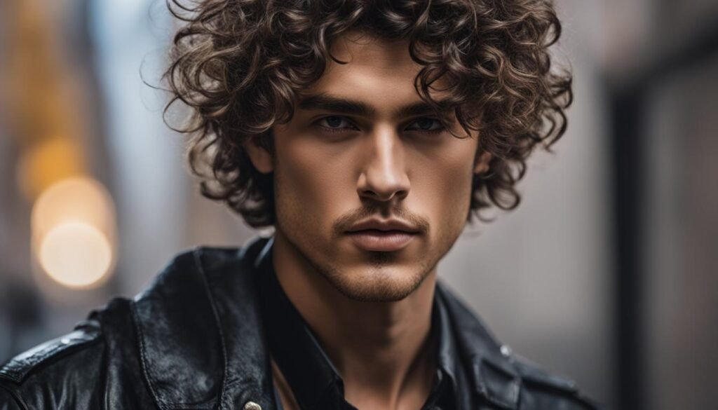 cabelo crespo masculino