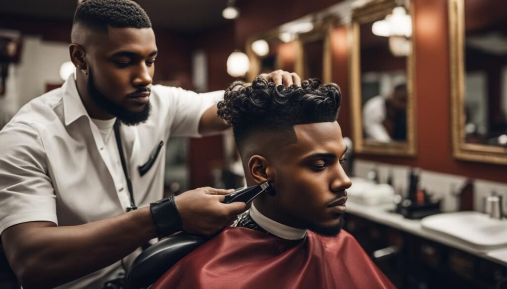 cabelo crespo masculino
