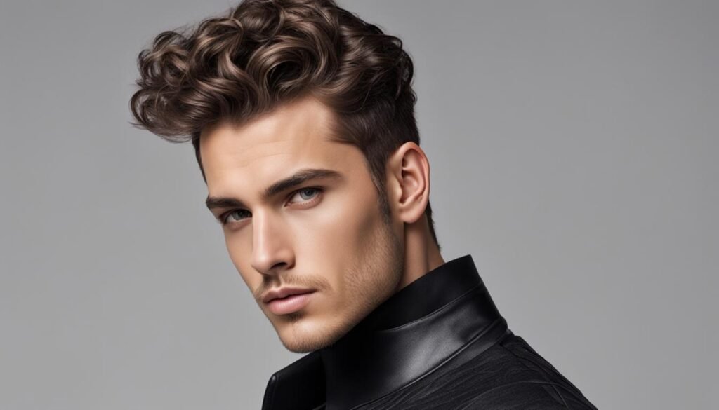 corte de cabelo pnytail masculino