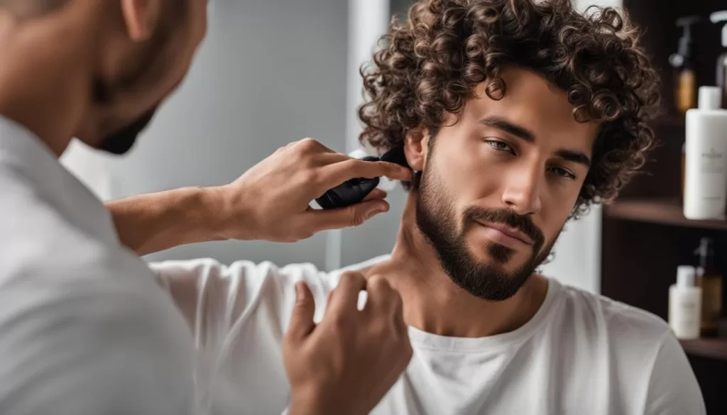 finalização para cabelo cacheado 3a masculino