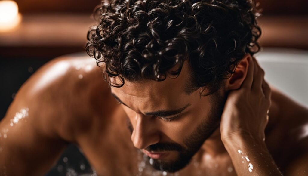 hidratação para cabelo cacheado masculino