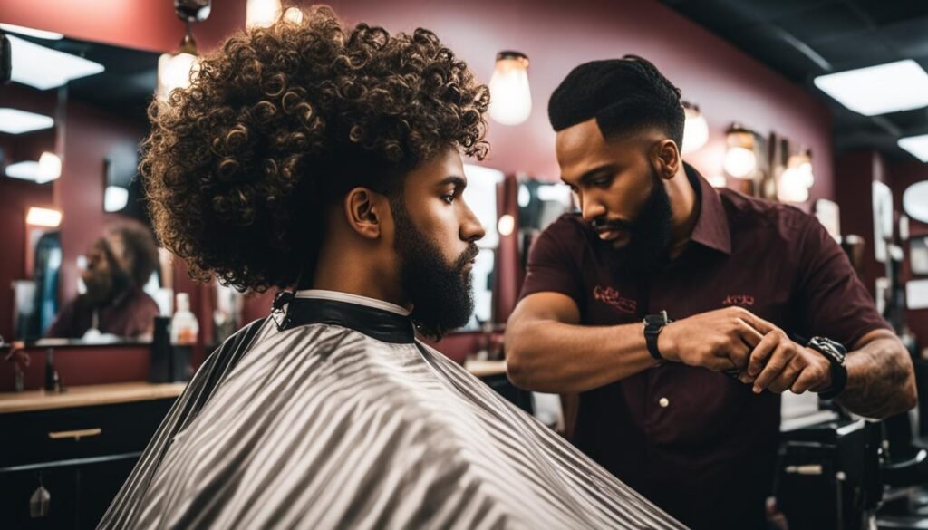 inspirações de cortes de cabelo cacheado masculino