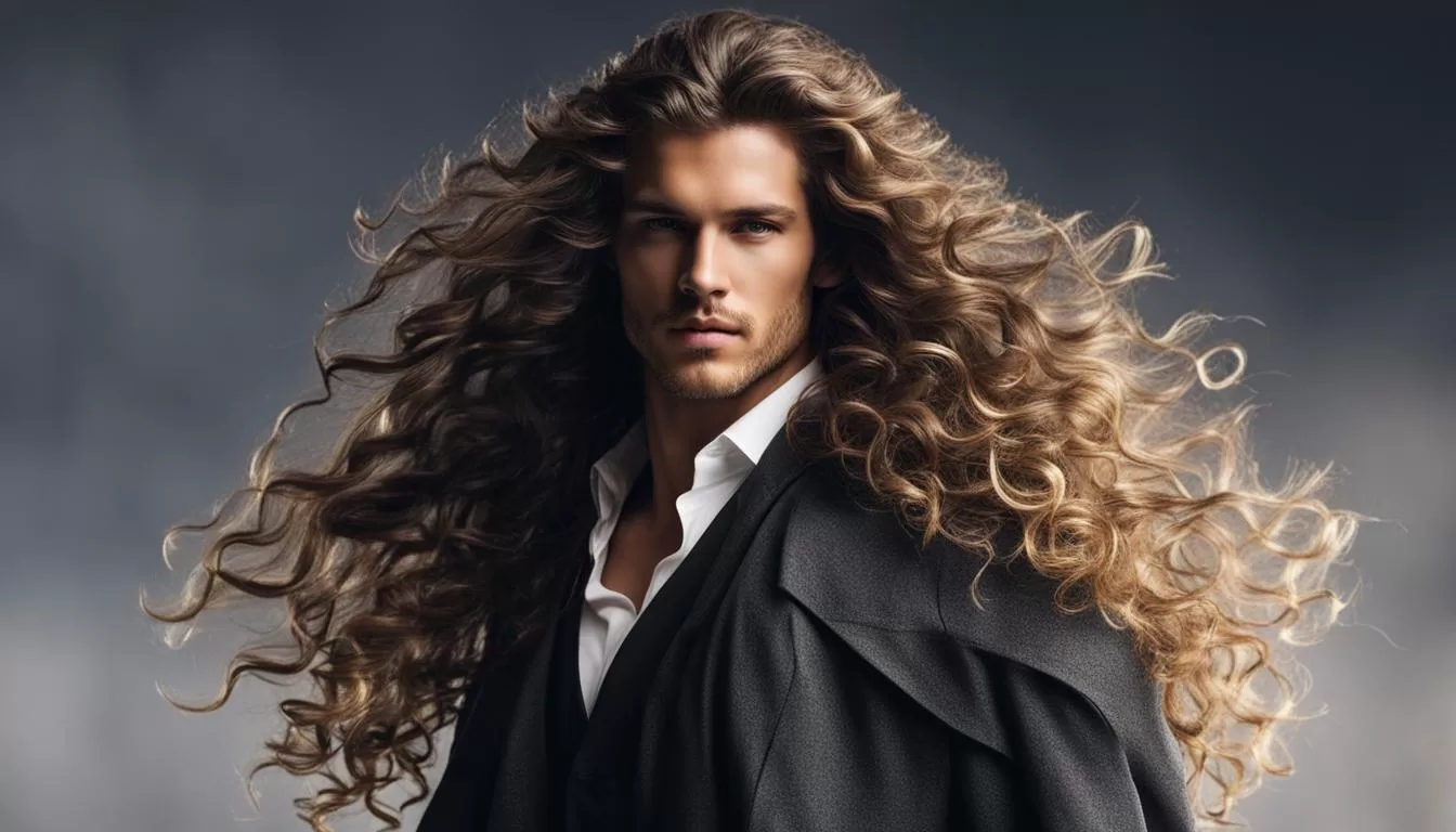 Cabelo Cacheado Masculino Longo