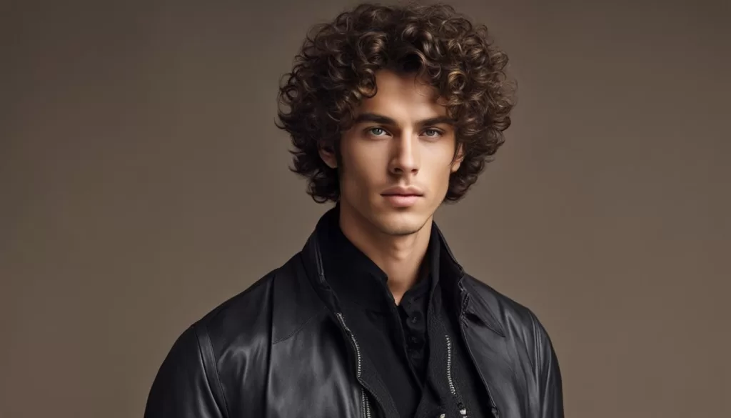 cabelo cacheado masculino texturizado