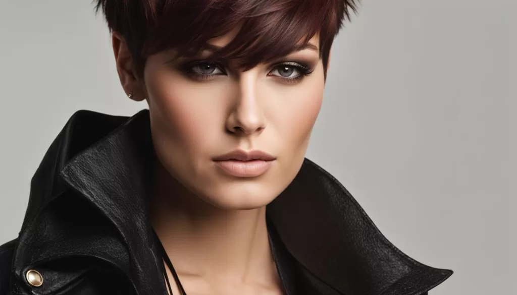 corte pixie com textura